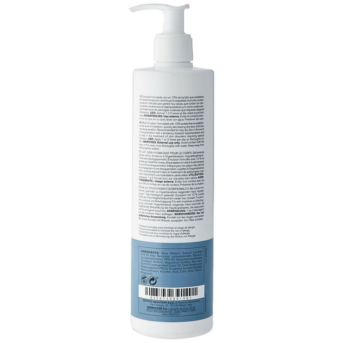 Lapte de Corp Rilastil Xerolact 400 ml Calmant